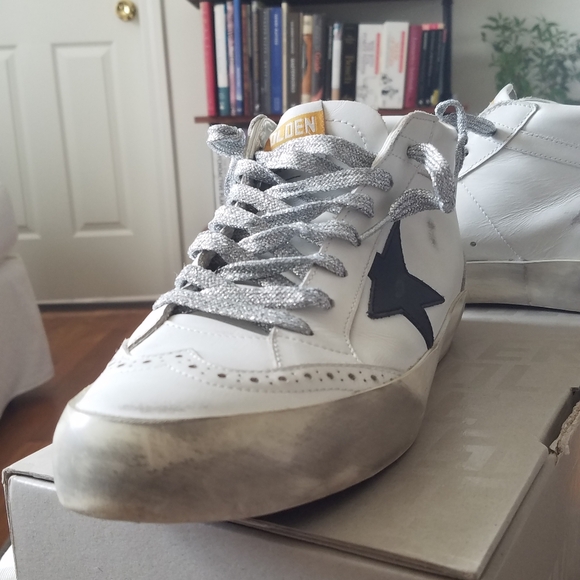 Golden Goose white/black/silver size 9 (39) - Picture 7 of 11